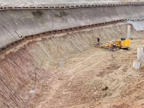 肇东基坑边坡加固